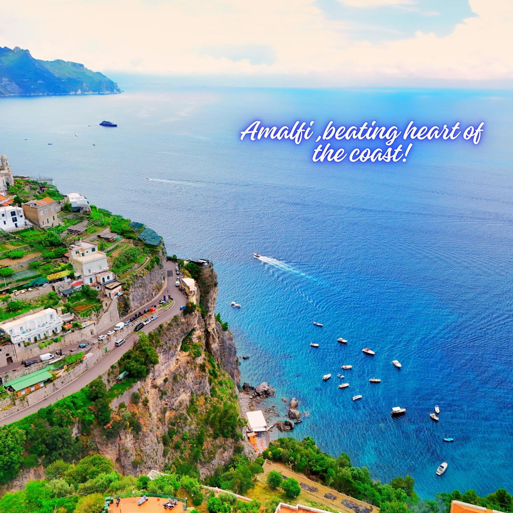 La Saracena-Traditional Amalfi Villa With Sea View Eksteriør bilde