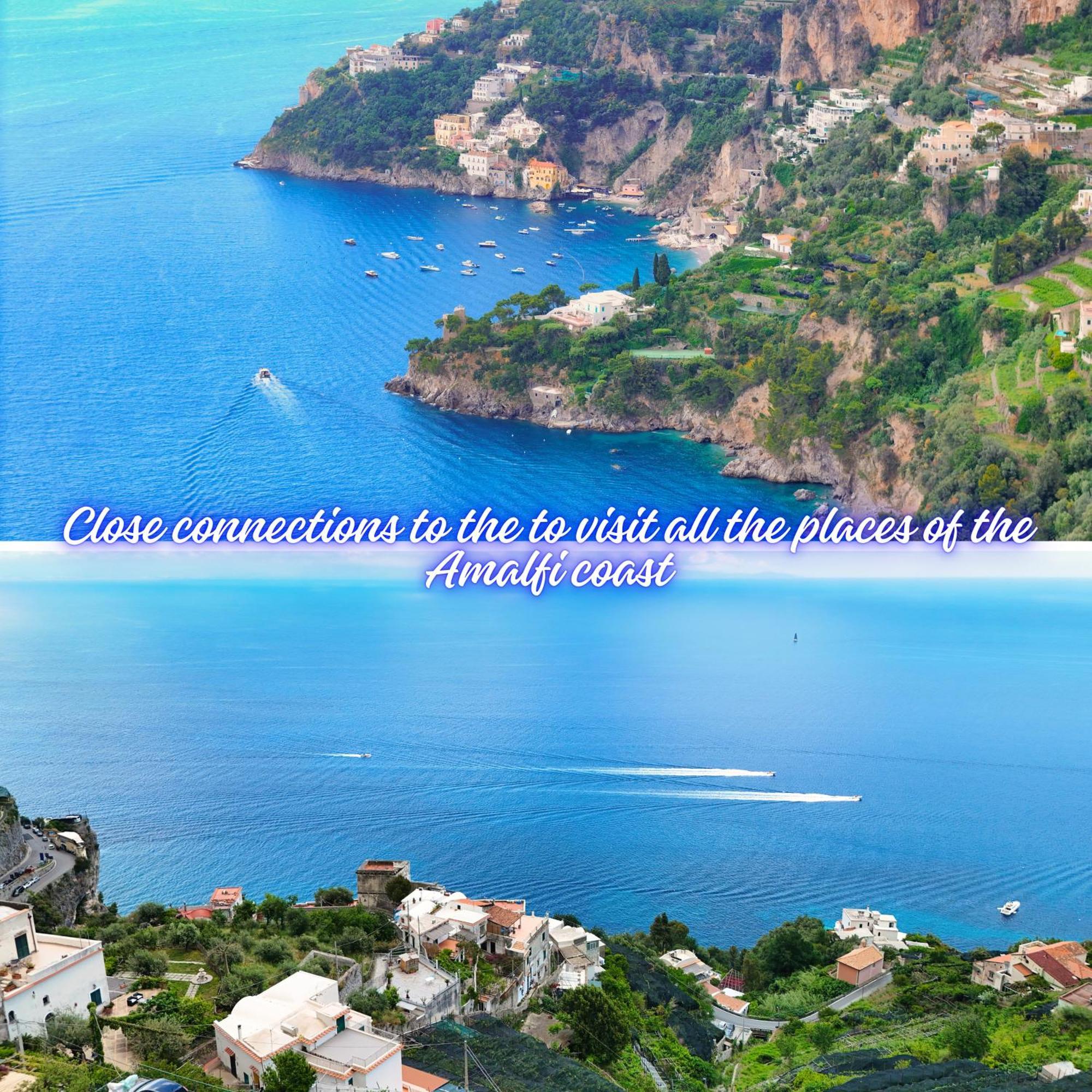 La Saracena-Traditional Amalfi Villa With Sea View Eksteriør bilde